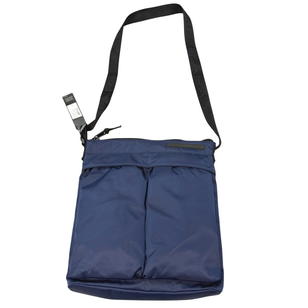 Tahari Cadet Hobo Navy‎ Blue Nylon Crossbody Bag New MSRP $79